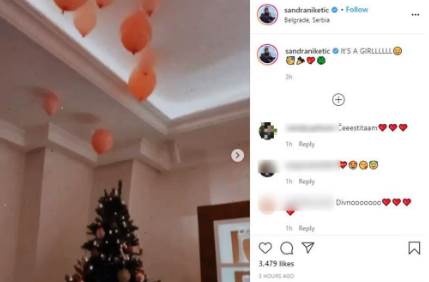 sandra niketic tadija dragicevic drugo dete devojcica video