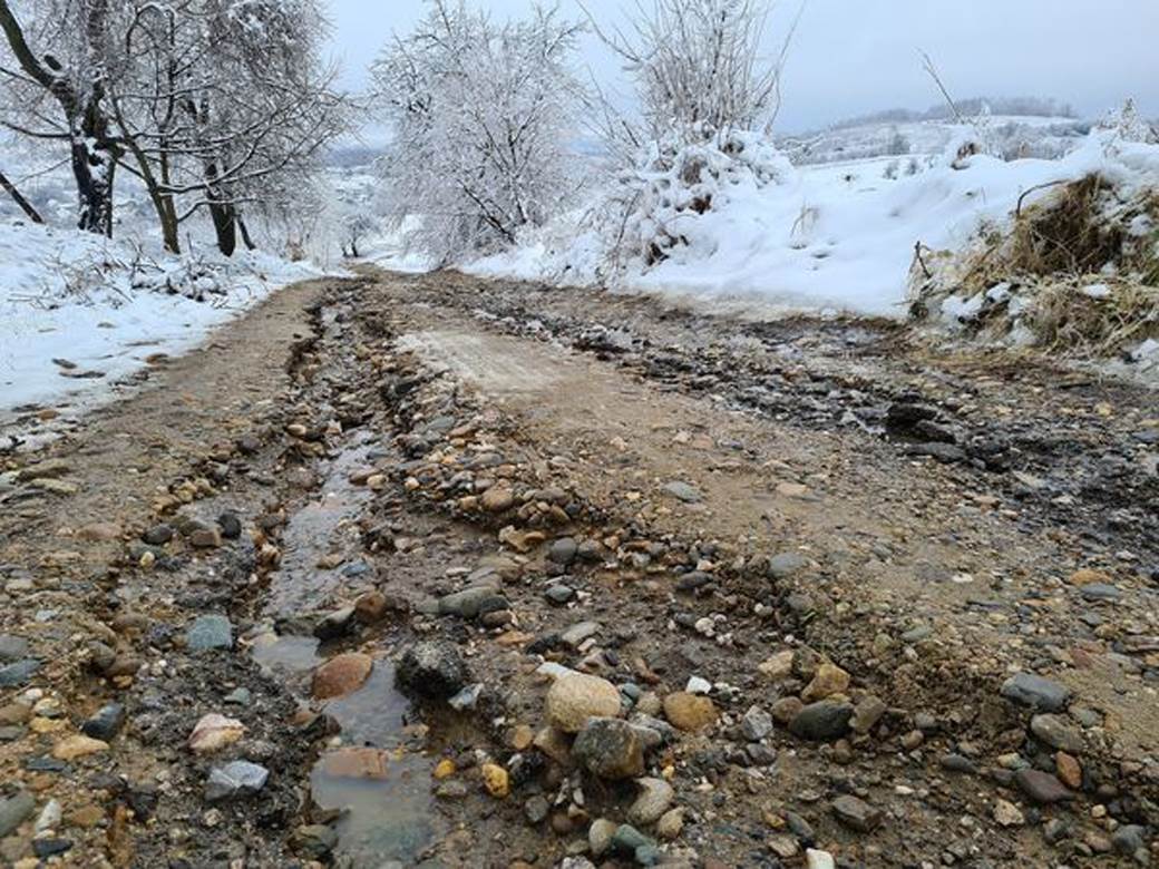 selo bara bez struje padaju stabla pomoc leskovac video 