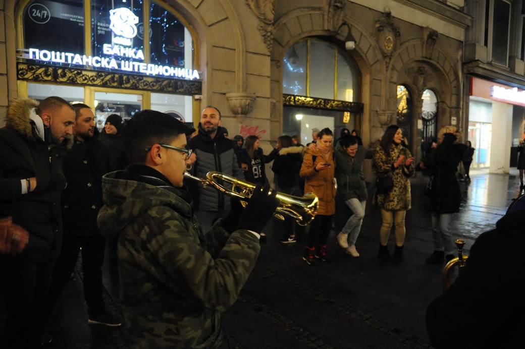pravoslavna srpska nova godina beograd proslava ulie foto video 