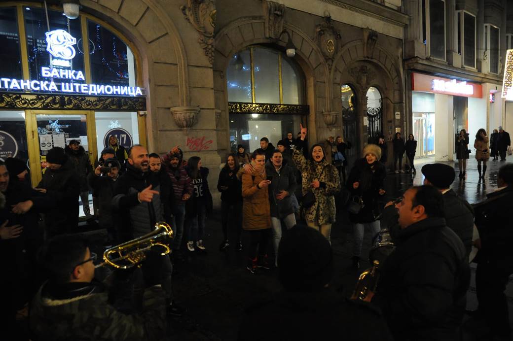 pravoslavna srpska nova godina beograd proslava ulie foto video 