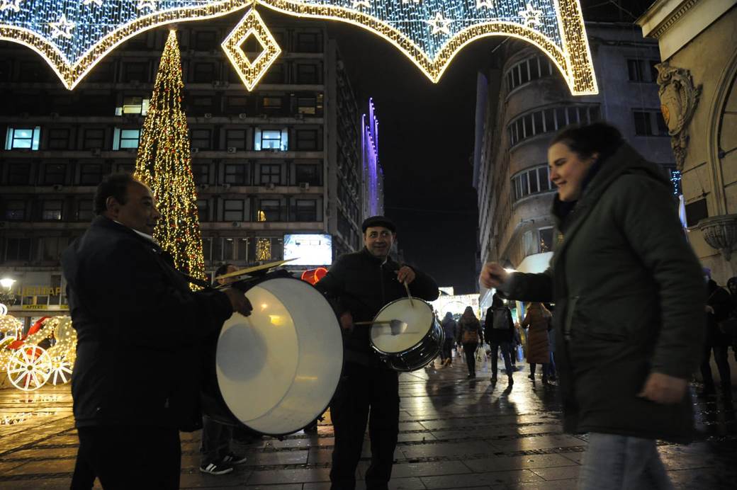 pravoslavna srpska nova godina beograd proslava ulie foto video 