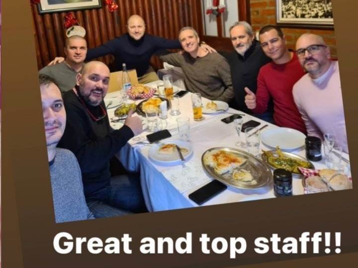 toni djerona rukometna reprezentacija proslava pobede kafana prase na raznju