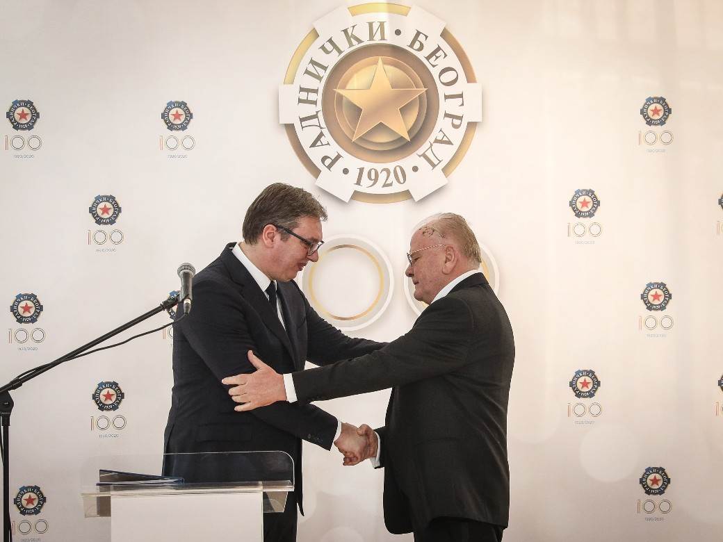 aleksandar vučić dušan duda ivković partija šaha 100 godina košarkaškog kluba radnički