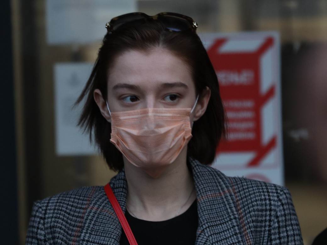 iva ilincic sutra u tuzilastvu daje izjavu