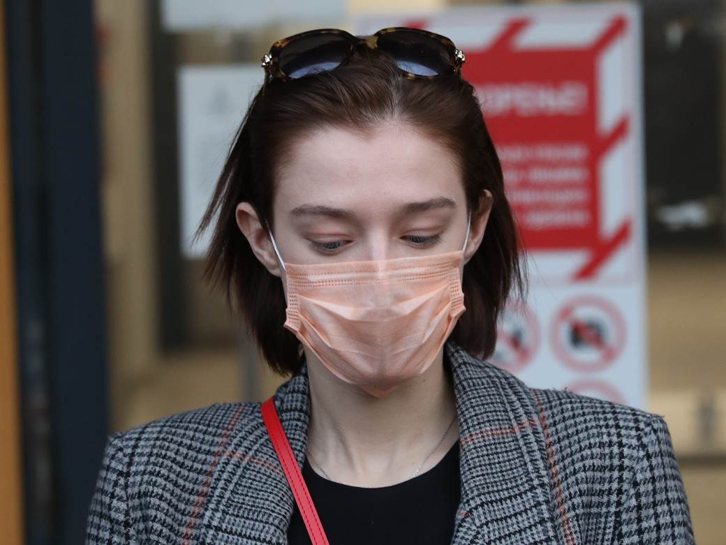 iva ilincic sutra u tuzilastvu daje izjavu