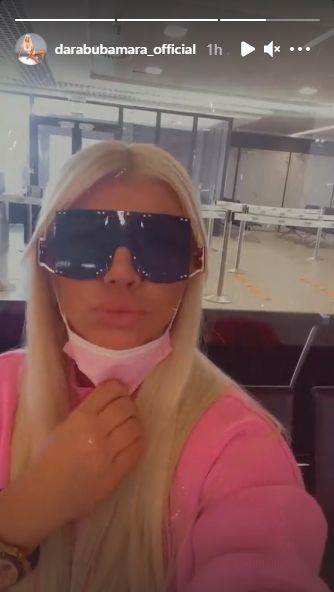 dara bubamara mladji decko marko ponovo otputovali aerodrom