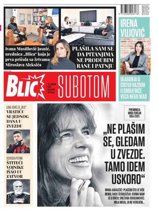 prelistavanje sutrasnje stampe 23 januar