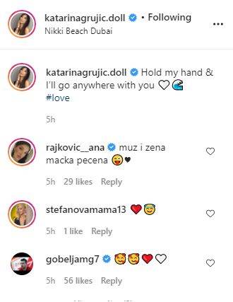 katarina grujic marko gobeljic veza ljubav poruka