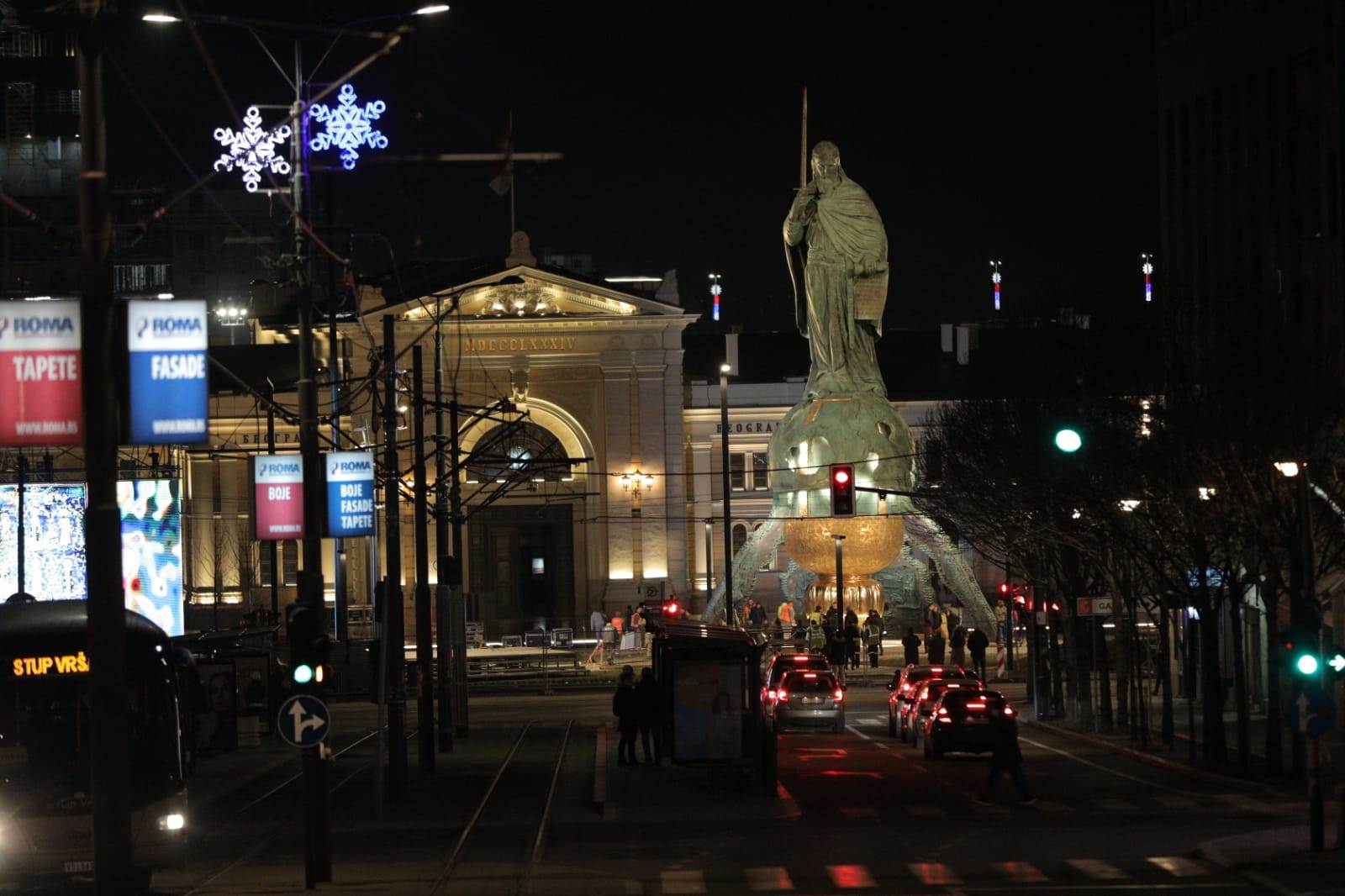 stefan nemanja spomenik otvaranje snimak