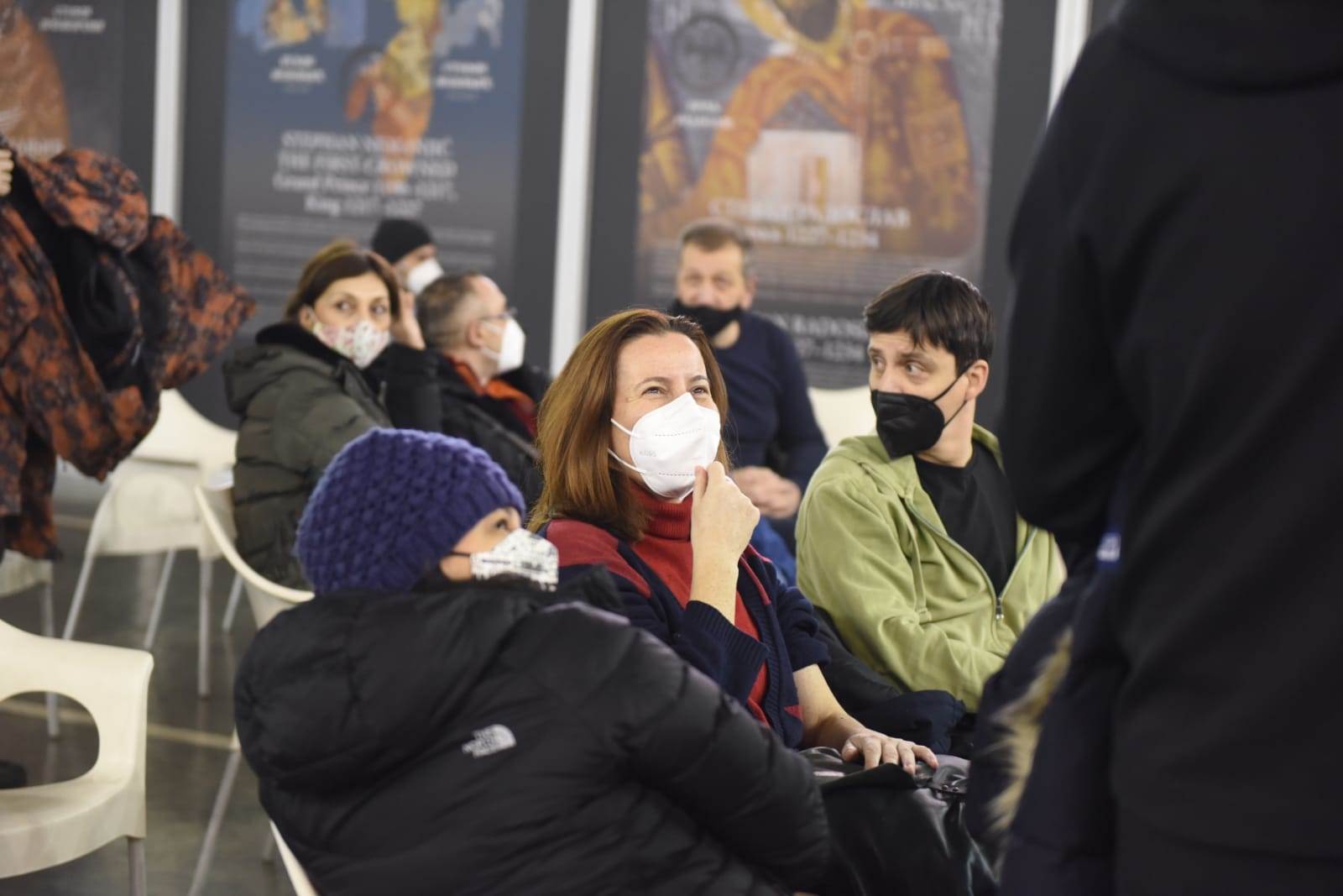 vakcine glumci na sajmu kineska, fajzerova foto