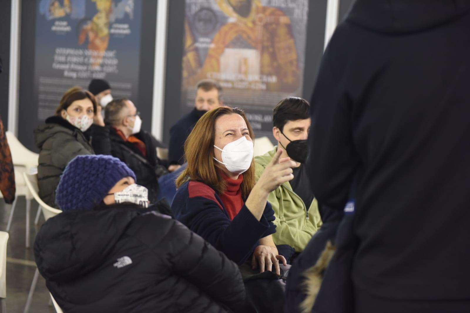 vakcine glumci na sajmu kineska, fajzerova foto