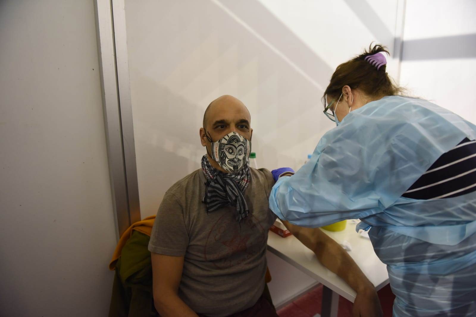 vakcine glumci na sajmu kineska, fajzerova foto