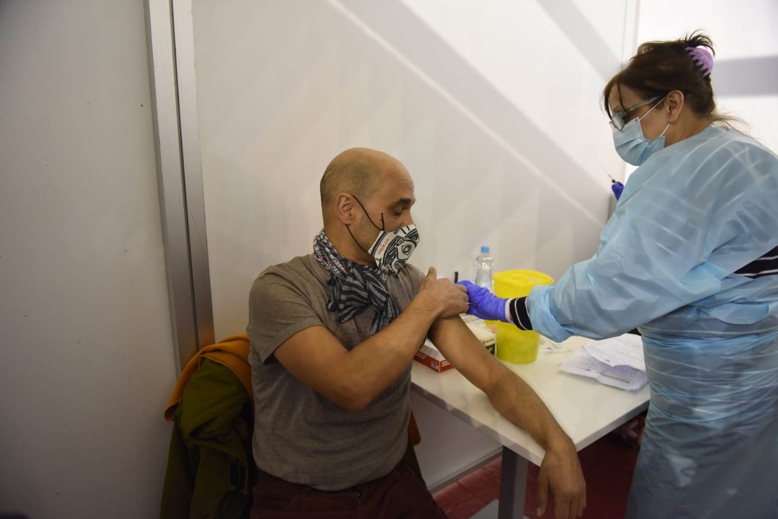 vakcine glumci na sajmu kineska, fajzerova foto