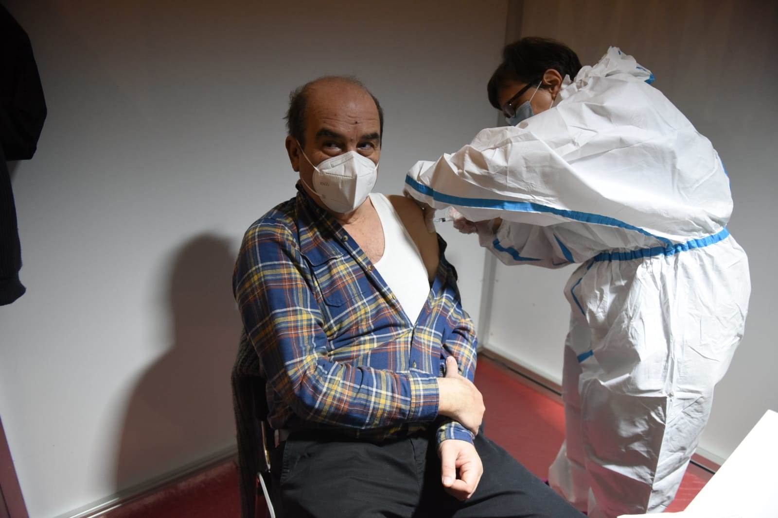 vakcine glumci na sajmu kineska, fajzerova foto