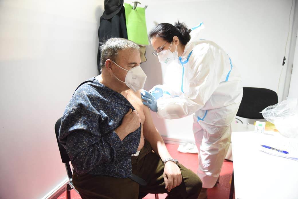 vakcine glumci na sajmu kineska, fajzerova foto