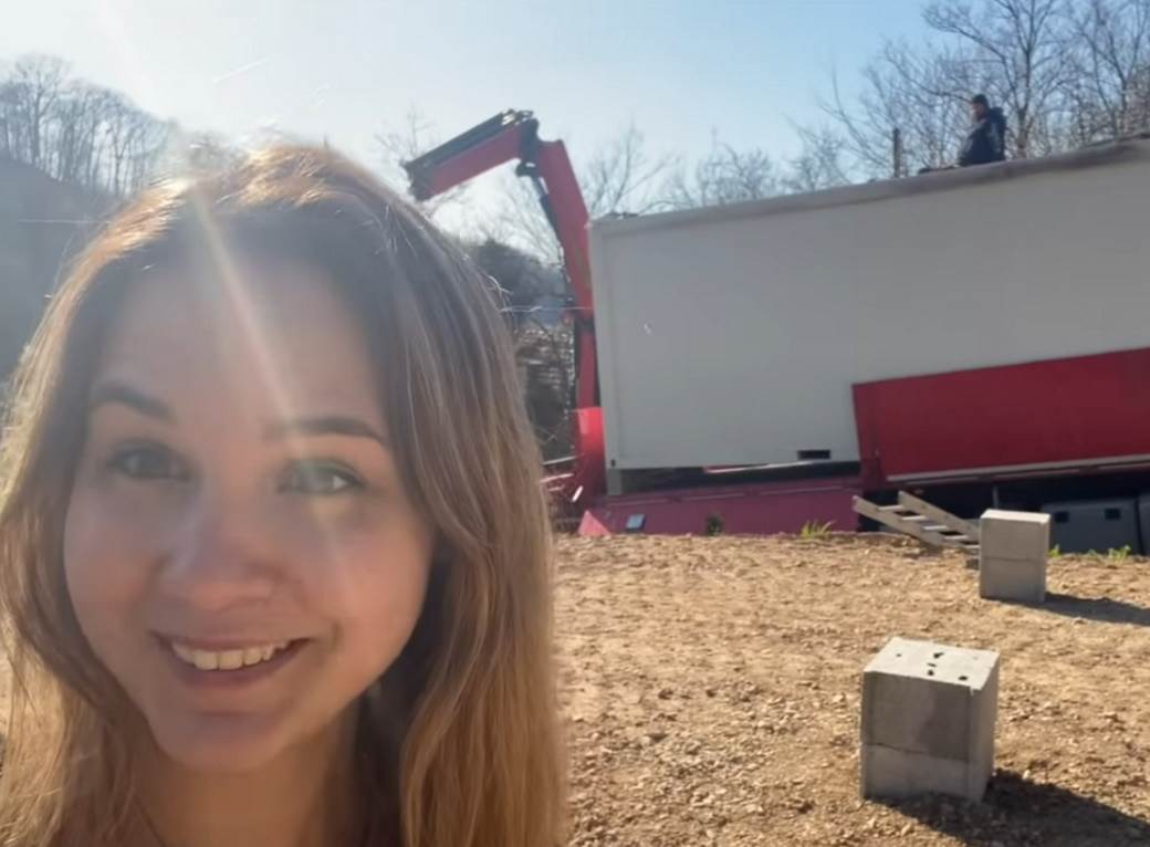 Nevena Vukes živela u kontejneru od 12 kvadrata