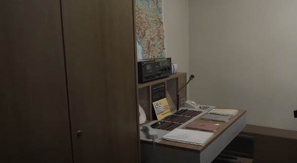 titov bunker u konjicu komandna soba