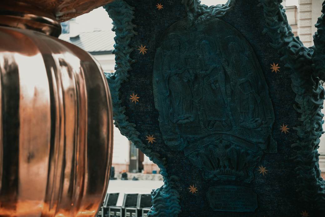 spomenik stefan nemanja ostecen muskrac otkinuo krst