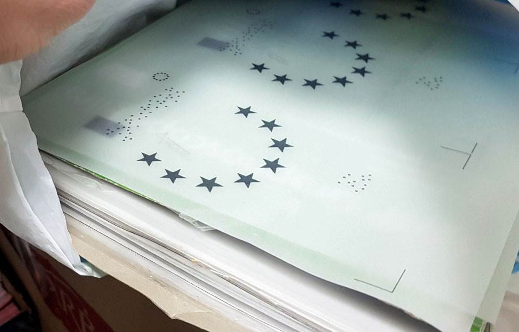 pancevo falsifikovanje novca evri kucna stamparija hapsenje foto