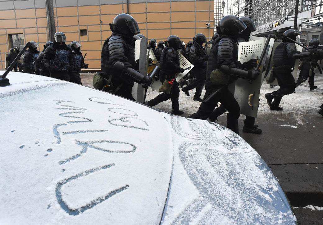 protesti rusija vladimir putin aleksej navaljni moskva fotografije