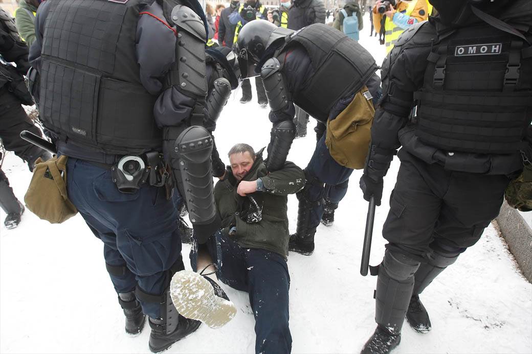 protesti rusija vladimir putin aleksej navaljni moskva fotografije
