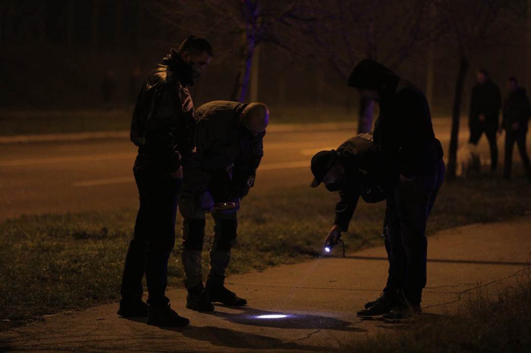 novi beograd ranjavanje pucnjava advokat arsenije stefanovic parking foto video 