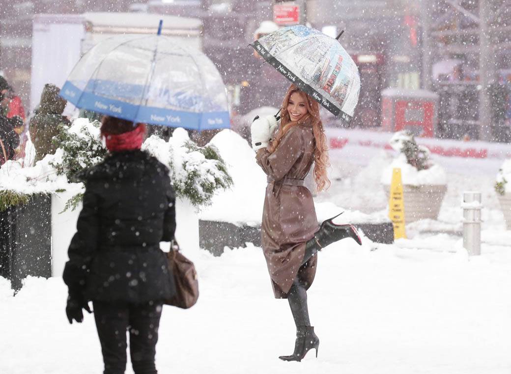 amerika zima sneg njujork nju dzerzi