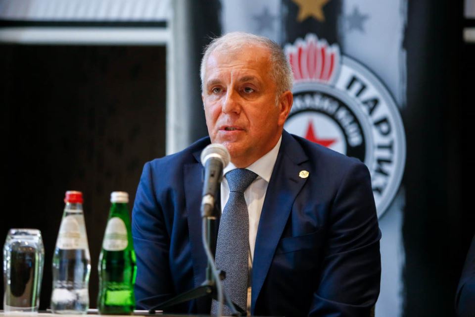 Željko Obradović ostaje u KK Partizan