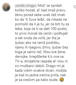 Muškaraca na instagramu komentarisao prosidbu