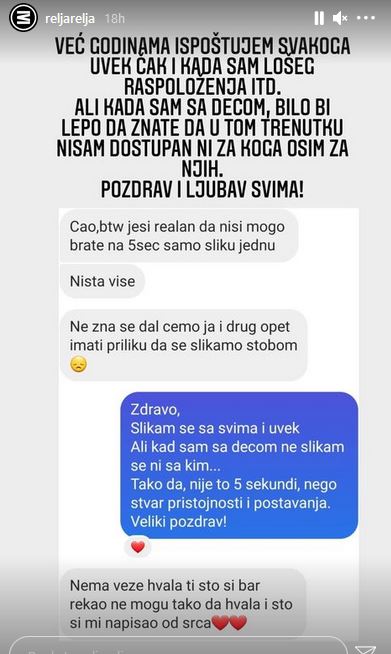 Relja Popović odbio da se slika sa fanovima