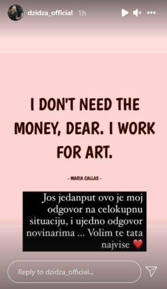 Džidža odgovorila Ceci