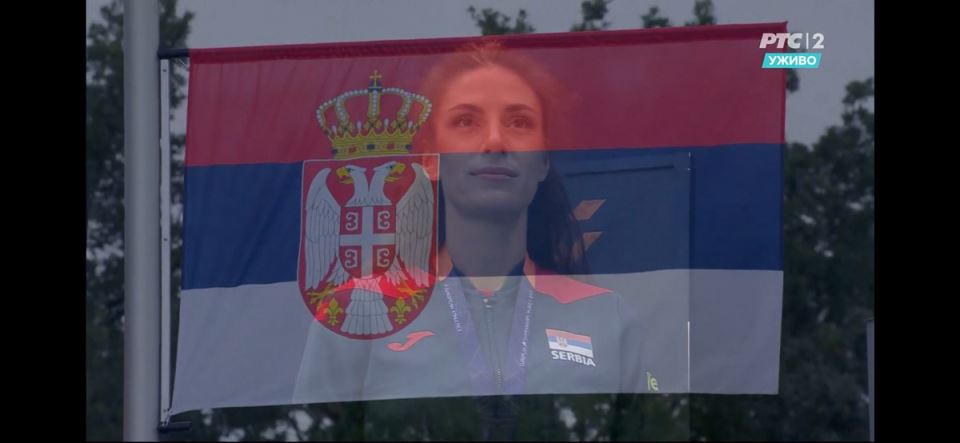Ivana Španović Vuleta zlatna medalja i himna na Evropskom prvenstvu