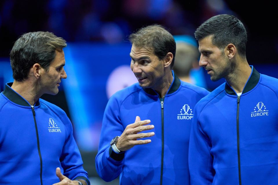 Novak Đoković Rafael Nadal Rodžer Federer