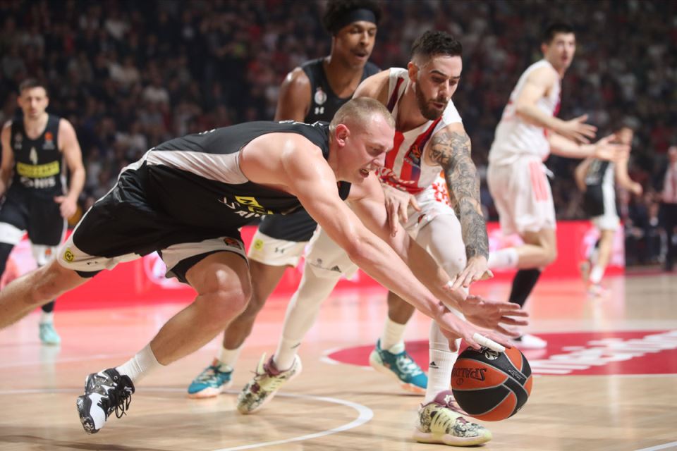 Crvena zvezda Partizan uživo prenos Sportklub derbi u Evroligi 