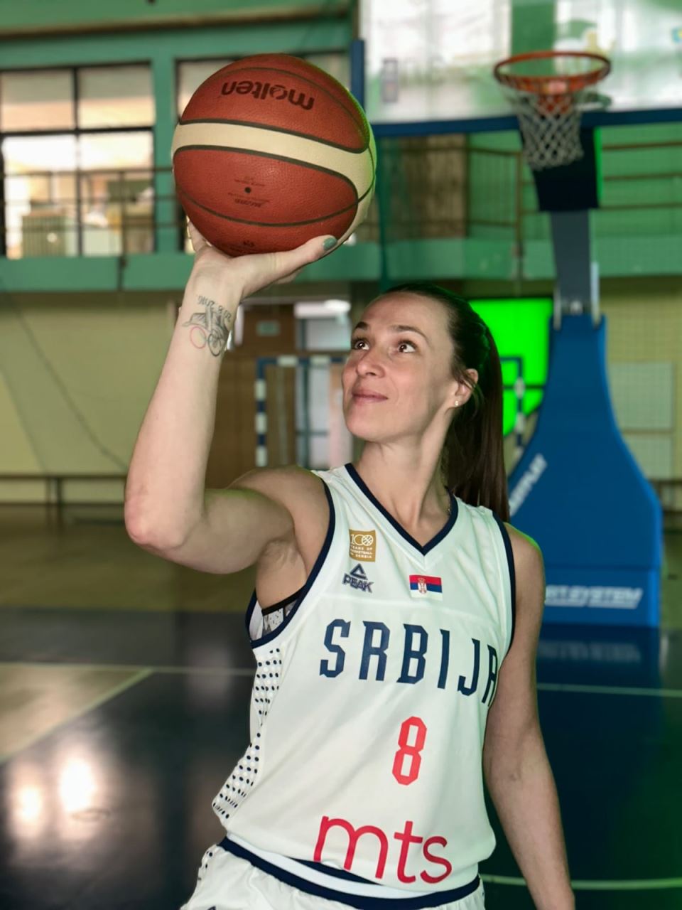 Novi dres reprezentacije Srbije Nevena Jovanović fotografije