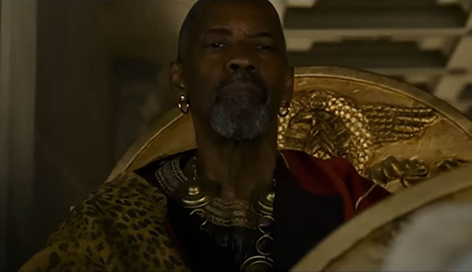 Izbačena scena iz filma Gladijator 2 u kojoj Denzel Vašington ljubi muškraca