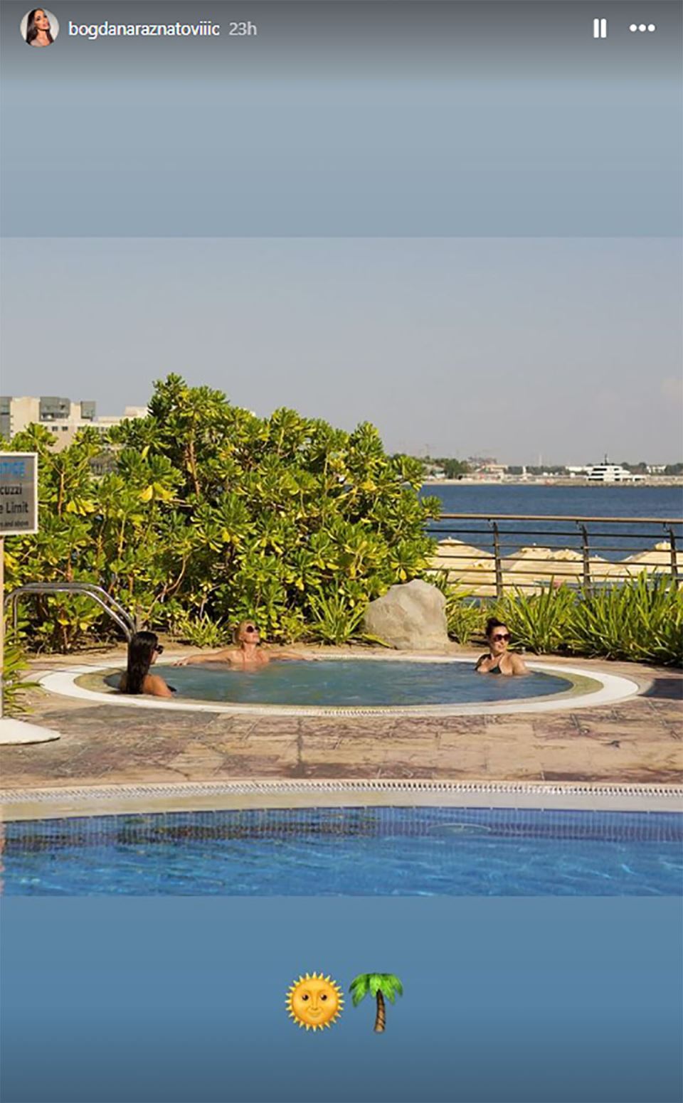 Bogdana Ražnatović, Ceca Ražnatović, Lidija Ockoljić, Dubaji