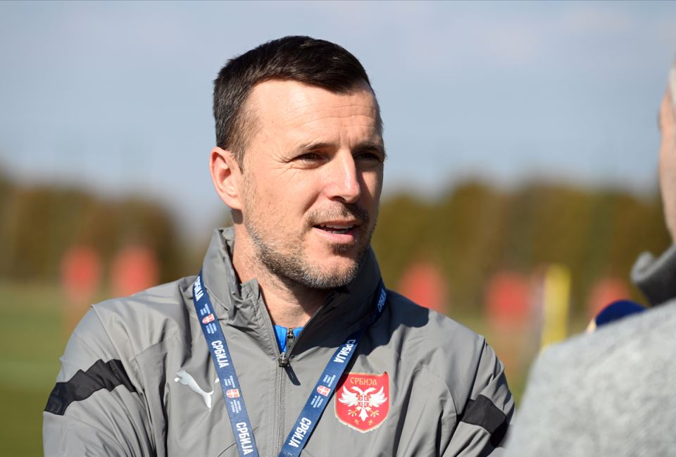 Selektor U19 reprezentacije Aleksandar Luković.