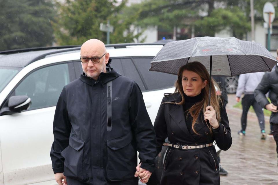 Viki Miljković sahrana brata Vladice 1.jpg
