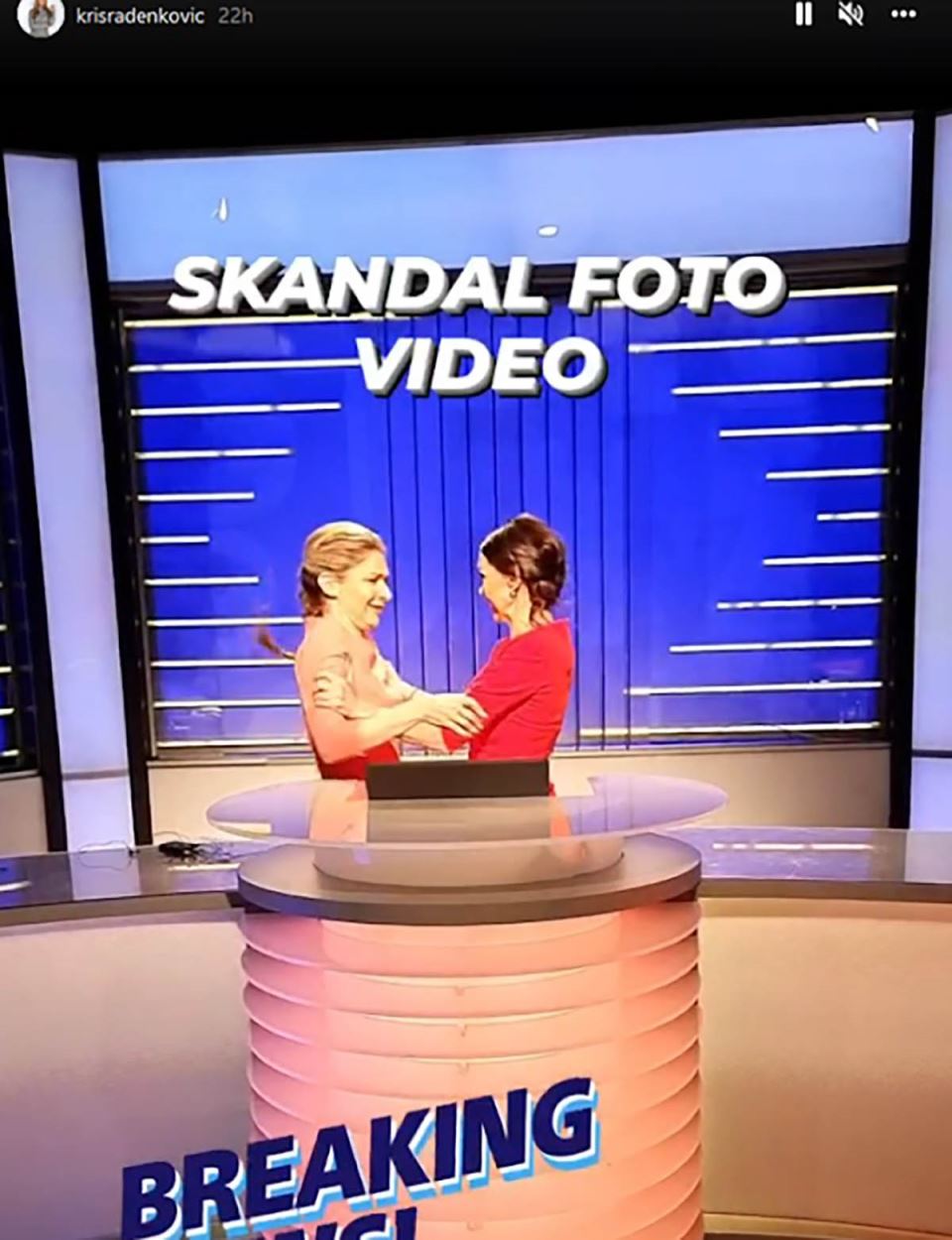 Tuča voditeljki Slagalice