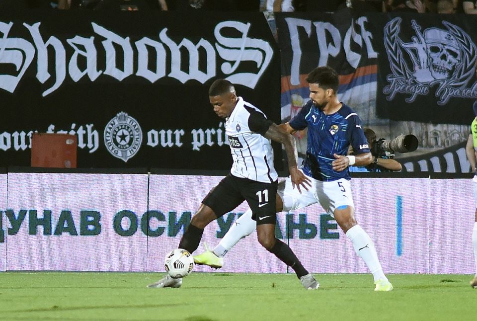 Rikardo i Rodrigao u utakmici Partizan - Soči u Humskoj