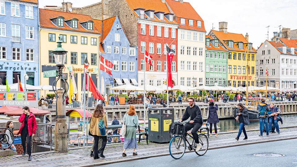 Ulica glavnog grada Danske, Kopenhagena