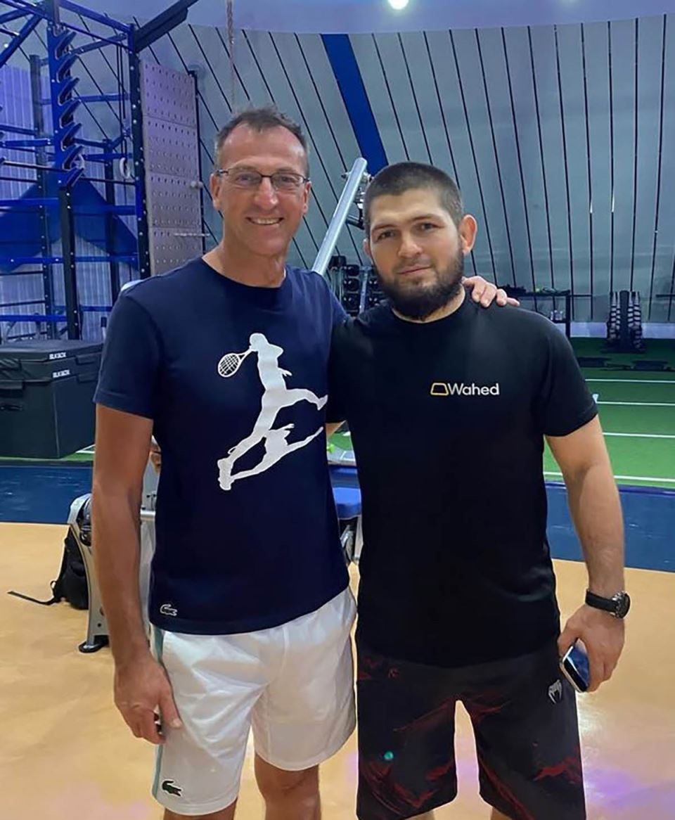 Klaudio Cimalja i Habib Nurmagomedov