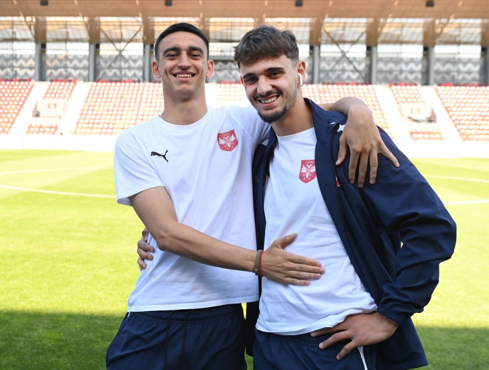 Golman reprezentacije Srbije Lazar Kaličanin.