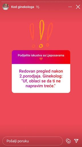 Iskustvo kod ginekologa