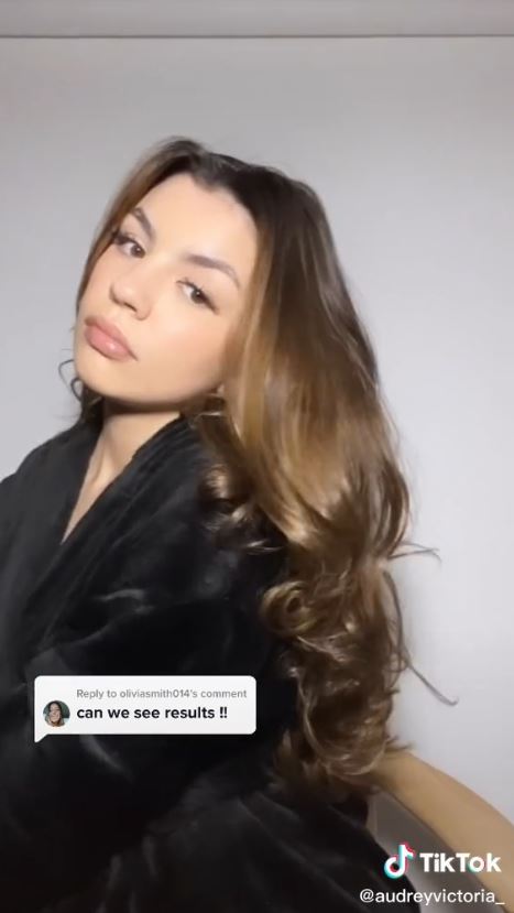 Jedna korisnica tiktoka pokazala je kako dobiti lokne i kosu kao iz salona.