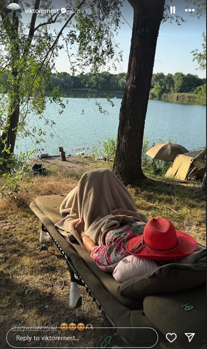 Viktor Živojinović Lepa Brena pecanje