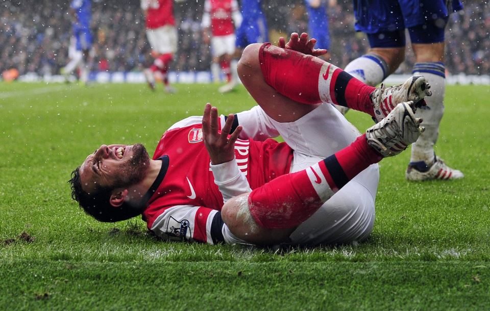 Santi Kazorla fudbaler Arsenala