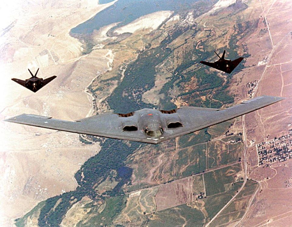 B2 Spirit bombarder