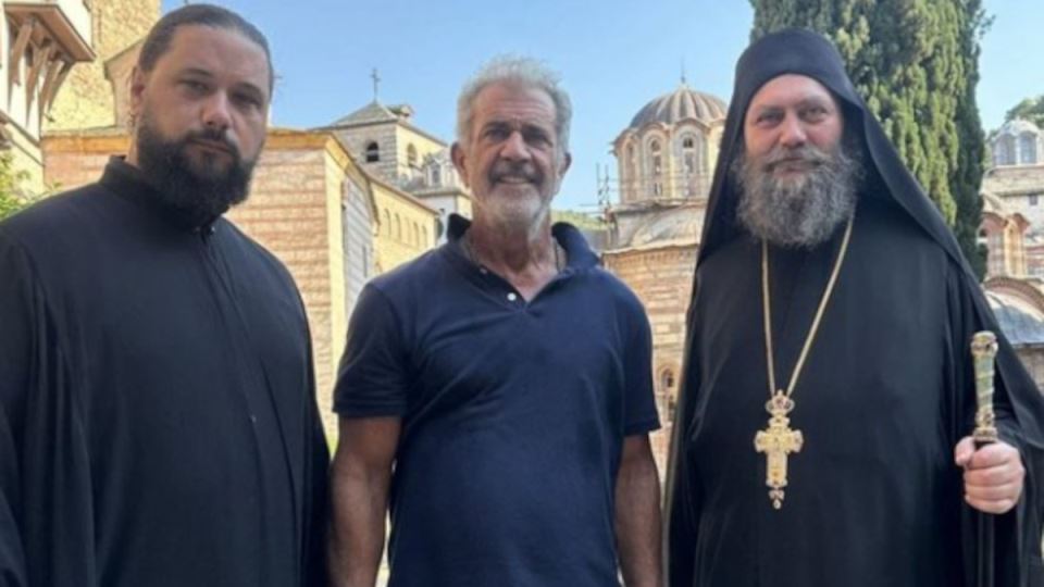 Mel Gibson na Hilandaru